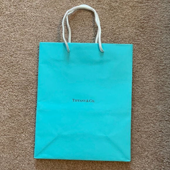 Authentic Tiffany & Co. Gift Bag 10" x 8" x 4" - Picture 1 of 7